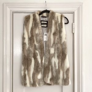 Abercrombie Faux Fur Vest